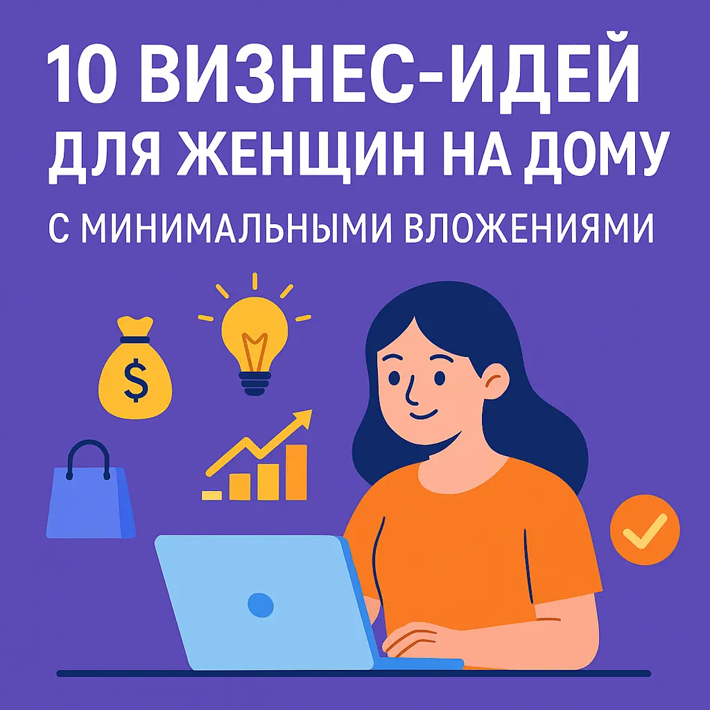 10 бизнес-идей для женщин на дому 10 бизнес-идей для женщин на дому с минимальными вложениями